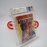 METROID - WATA GRADED 9.0 A! NEW & Factory Sealed with Authentic H-Seam! (NES Nintendo)