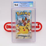 POKEMON: THE GREAT RACE - CGC GRADED 9.4 A+! NEW & Factory Sealed with Authentic H-Overlap Seam! (VHS)