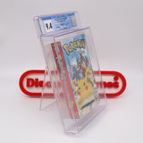 POKEMON: THE GREAT RACE - CGC GRADED 9.4 A+! NEW & Factory Sealed with Authentic H-Overlap Seam! (VHS)