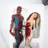 MARVEL MILESTONES: ZOMBIE SPIDER-MAN & MARY JANE STATUE - DIAMOND SELECT LE #2,414 of 3000!