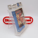 INDIANA JONES AND THE TEMPLE OF DOOM (MINDSCAPE) - WATA GRADED 8.5 CIB! (NES Nintendo)