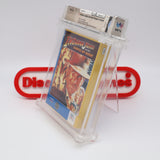 INDIANA JONES AND THE TEMPLE OF DOOM (MINDSCAPE) - WATA GRADED 8.5 CIB! (NES Nintendo)