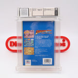INDIANA JONES AND THE TEMPLE OF DOOM (MINDSCAPE) - WATA GRADED 8.5 CIB! (NES Nintendo)