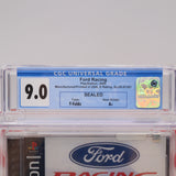 FORD RACING - CGC GRADED 9.0 A+! NEW & Factory Sealed! (PS1 PlayStation 1)