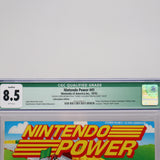 NINTENDO POWER ISSUE #41 - SUPER MARIO KART - CGC GRADED 8.5!