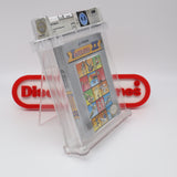 TRACK & FIELD II 2 - WATA GRADED 9.0 A! NEW & Factory Sealed with Authentic H-Seam! (NES Nintendo)