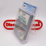 JOE MONTANA FOOTBALL - CGC GRADED 9.9 B+! NEW & Factory Sealed! (SMS Sega Master System)