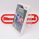 SUPER MARIO GALAXY - NEW & Factory Sealed with Y-Fold Seam! (Nintendo Wii)