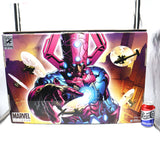 HUGE 19/27-INCH MARVEL UNIVERSE GALACTUS SDCC EXCLUSIVE FIGURE WITH OUTSIDE BOX! NEW Authentic & Factory Sealed!