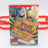 STAR TROPICS II 2: ZODA'S REVENGE - NEW & Factory Sealed with Authentic H-Seam! (NES Nintendo)