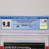 NICKELODEON: ALL GROWN UP! VOLUME 1 - CGC GRADED 9.8 A++! NEW & Factory Sealed! (Game Boy Advance Video GBA)