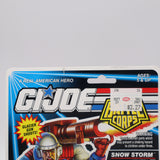 BATTLE CORPS: SNOW STORM - NEW Authentic & Factory Sealed + CASE! (MOC Vintage G.I. Joe Figure)