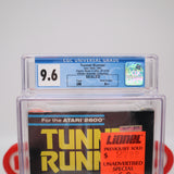 TUNNEL RUNNER - CGC PEDIGREE GRADED 9.6 A++! NEW & Factory Sealed! (Atari 2600)