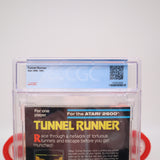 TUNNEL RUNNER - CGC PEDIGREE GRADED 9.6 A++! NEW & Factory Sealed! (Atari 2600)