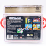 BUGS BUNNY: RABBIT RAMPAGE - CGC PEDIGREE GRADED 9.8 CIB with 9.9 CART & MANUAL! (SNES Super Nintendo)