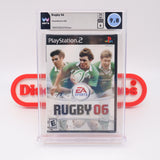 RUGBY 06 2006 - WATA GRADED 9.8 A! NEW & Factory Sealed! (PS2 PlayStation 2)