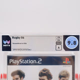 RUGBY 06 2006 - WATA GRADED 9.8 A! NEW & Factory Sealed! (PS2 PlayStation 2)