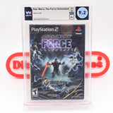 STAR WARS: THE FORCE UNLEASHED - WATA GRADED 9.2 A+! NEW & Factory Sealed! (PS2 PlayStation 2)