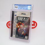 MARVEL'S IRON MAN X-O MANOWAR IN HEAVY METAL - CGC GRADED 9.8 A++! NEW & Factory Sealed! (Sega Saturn)