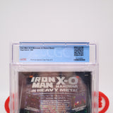 MARVEL'S IRON MAN X-O MANOWAR IN HEAVY METAL - CGC GRADED 9.8 A++! NEW & Factory Sealed! (Sega Saturn)