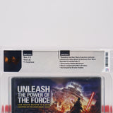 STAR WARS: THE FORCE UNLEASHED - WATA GRADED 9.2 A+! NEW & Factory Sealed! (PS2 PlayStation 2)