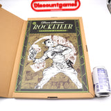DAVE STEVENS' THE ROCKETEER - ARTIST'S EDITION 17" TALL HUGE BOOK WITH OUTSIDE BOX!