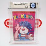 KID KLOWN IN NIGHT MAYOR WORLD - WATA GRADED 9.0 A NEW & Factory Sealed with Authentic H-Seam! (NES Nintendo)