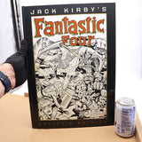 JACK KIRBY'S FANTASTIC FOUR - ARTIST'S EDITION 17" TALL HUGE BOOK WITH OUTSIDE BOX!