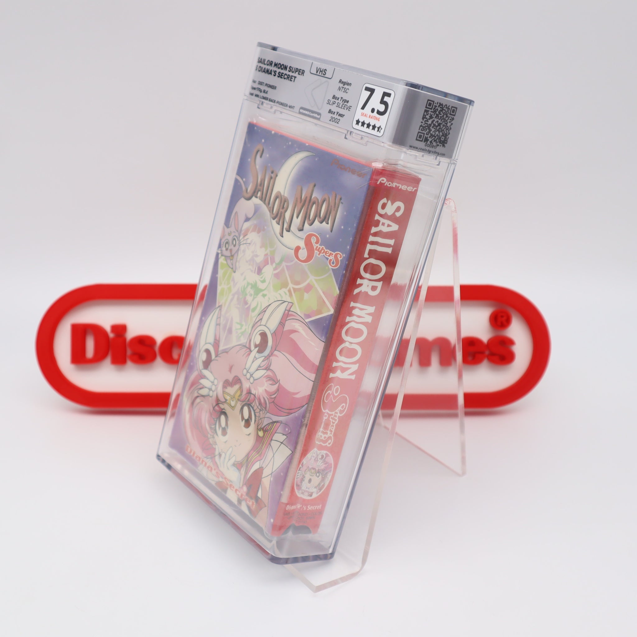 SAILOR MOON: SUPER S - DIANA'S SECRET - REWIND GRADED 7.5