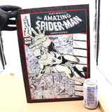 JOHN ROMITA'S THE AMAZING SPIDER-MAN - ARTIST'S EDITION 17" TALL HUGE BOOK WITH OUTSIDE BOX!