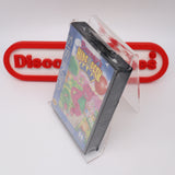 BARNEY'S HIDE & SEEK GAME - NEW & Factory Sealed with Authentic V-Overlap Seam! (Sega Genesis)