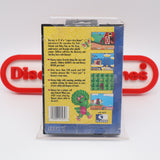 BARNEY'S HIDE & SEEK GAME - NEW & Factory Sealed with Authentic V-Overlap Seam! (Sega Genesis)