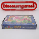 BARNEY'S HIDE & SEEK GAME - NEW & Factory Sealed with Authentic V-Overlap Seam! (Sega Genesis)