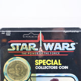 LANDO CLARISSIAN (GENERAL PILOT) + COLLECTOR'S COIN! CAS GRADED 75+ POTF 92 BACK - NEW Authentic & Factory Sealed! (MOC Vintage Star Wars Figure)
