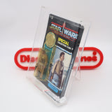 LANDO CLARISSIAN (GENERAL PILOT) + COLLECTOR'S COIN! CAS GRADED 75+ POTF 92 BACK - NEW Authentic & Factory Sealed! (MOC Vintage Star Wars Figure)