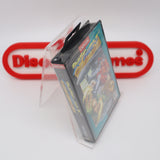 STREET FIGHTER II 2: SPECIAL CHAMPIONSHIP EDITION SCE - NEW & Factory Sealed Clamshell Box Early Print with Authentic LR Tube Seam! (Sega Genesis)