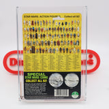 ROMBA WITH COLLECTOR'S COIN! AFA GRADED 70+ Y-EX+ 92 BACK - NEW Authentic & Factory Sealed! (MOC Vintage Star Wars Figure)