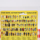 ROMBA WITH COLLECTOR'S COIN! AFA GRADED 70+ Y-EX+ 92 BACK - NEW Authentic & Factory Sealed! (MOC Vintage Star Wars Figure)