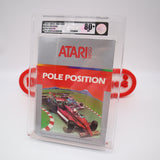 POLE POSITION - VGA GRADED 80+ NM+ SILIVER! NEW & Factory Sealed PAL Version! (Atari 2600)