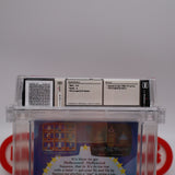 HOLLYWOOD SQUARES - WATA GRADED 9.0 A! NEW & Factory Sealed with Authentic H-Seam! (NES Nintendo)