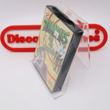 ZOMBIES ATE MY NEIGHBORS (ORIGINAL VERSION!) - NEW & Factory Sealed with Authentic TUBE SEAL! (Sega Genesis)