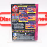 NBA JAM - NEW & Factory Sealed with Authentic 3-Sided Seam! (Sega Game Gear)
