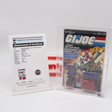 COBRA BATTLE GEAR SERIES 5 - CAS GRADED 85+ 36 BACK - NEW Authentic & Factory Sealed! (MOC Vintage G.I. Joe Figure)
