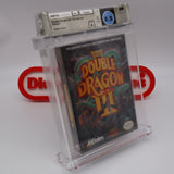 DOUBLE DRAGON III 3: THE SACRED STONES - WATA GRADED 8.5 A! NEW & Factory Sealed with Authentic H-Seam! (NES Nintendo)