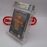 DOUBLE DRAGON III 3: THE SACRED STONES - WATA GRADED 8.5 A! NEW & Factory Sealed with Authentic H-Seam! (NES Nintendo)