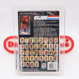 COBRA BATTLE GEAR SERIES 5 - CAS GRADED 85+ 36 BACK - NEW Authentic & Factory Sealed! (MOC Vintage G.I. Joe Figure)