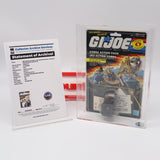 COBRA ACTION PACK: MOUNTAIN CLIMBER ACCESSORY - CAS GRADED 85+ 8 BACK - NEW Authentic & Factory Sealed! (MOC Vintage G.I. Joe Figure)
