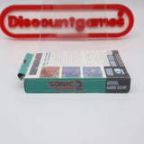 SONIC THE HEDGHOG 2 II - NEW & Factory Sealed with Authentic 3-Sided Seam! (Sega Game Gear)