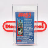 JAWS: THE REVENGE - VGA GRADED 90+ NM+/MINT GOLD! NEW & Factory Sealed with Authentic V-Overlap Seam! (VHS)