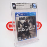 CALL OF DUTY: MODERN WARFARE - WATA GRADED 9.8 A++! NEW & Factory Sealed! (PS4 PlayStation 4)